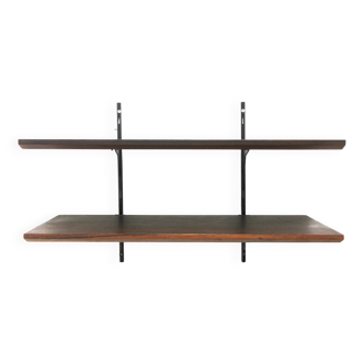 Scandinavian wall shelf in rosewood, Denmark, 1960