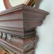Large antique 19th-century mirror in carved wood - Haussmannian style.