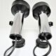 Pair of spots Targetti Sankey stainless chrome 190s