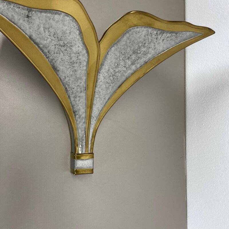 Appliques murales bicolores d'Henri Fernandez pour Honoré, France, années 1970, lot de 2