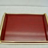 Vintage dessert with serving tray