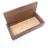 Small box with wood and bone marquetry, 1950s