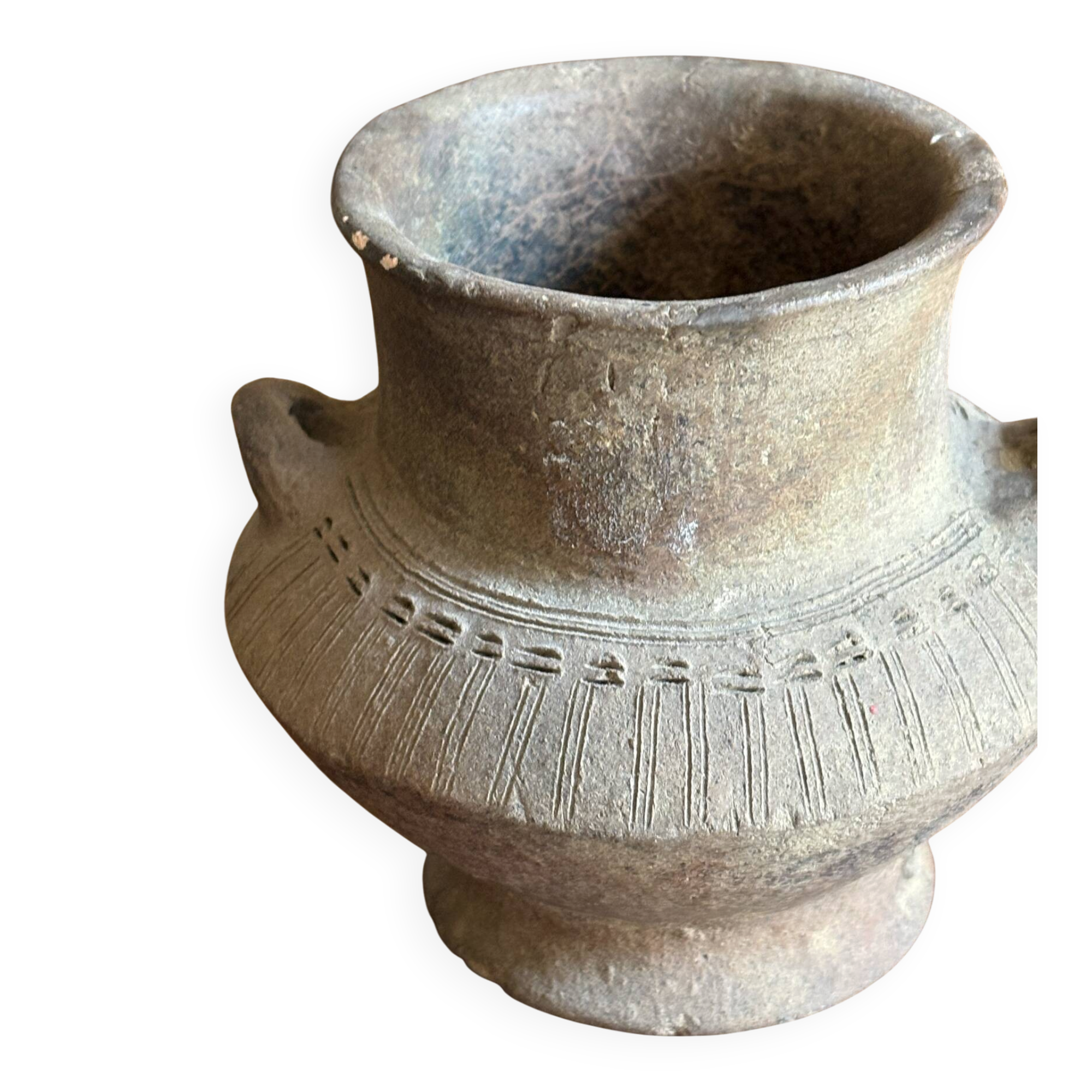 Ancient pot. Archaeology. Southeast Asia.