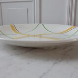 Round dish Gien model Sarabande years 50-60