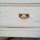 Trade furniture, haberdashery - high patinated chest of drawers