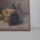 Small oil on canvas still life