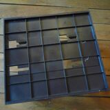 Plastic vinyl record holder, Standy Esselte, vintage 1980s