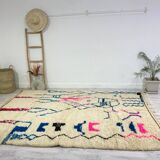 Handcrafted Moroccan Berber rug 200 x 285 CM