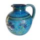 Vase pitcher blue 60s Aldo Londi Italy
