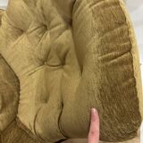 Michel Cadestin armchair from the 1970s, reupholstered