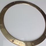 Brass opening partition window