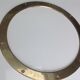 Brass opening partition window