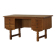 Free-standing desk in Oak by Henning Kjærnulf, Mid-century Danish Modern, 1950s.