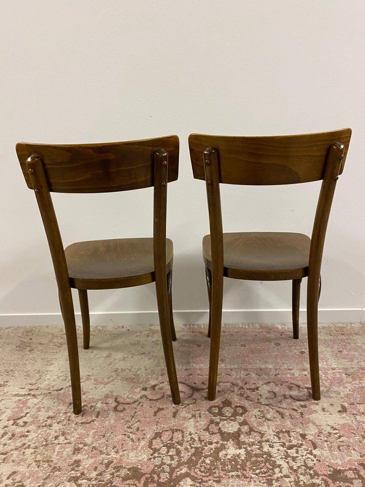 Pair of Thonet chairs