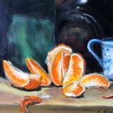 Nature morte à l'orange