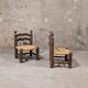 Pair of low chairs