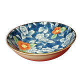 Ancien bol coupelle chinois porcelaine signé fleurs