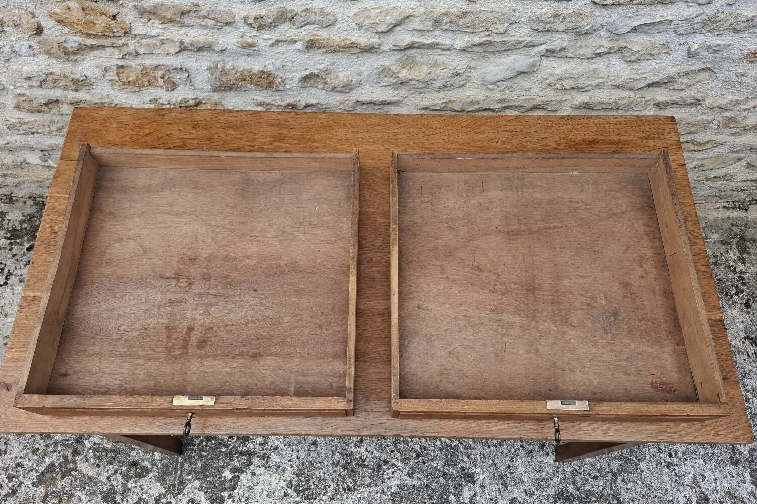 Oak farmhouse table 129 cm x 68 cm