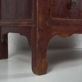 Armoire rouge vermillon, Chine, vers 1900
