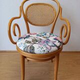 Wooden chair and stool, 1950 .