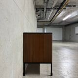 Vintage ARP Guariche Minvielle 1960s enfilade buffet display cabinet