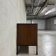 Vintage ARP Guariche Minvielle 1960s enfilade buffet display cabinet