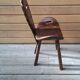 Lot chaises art populaire