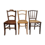 Set of 3 bistro chairs