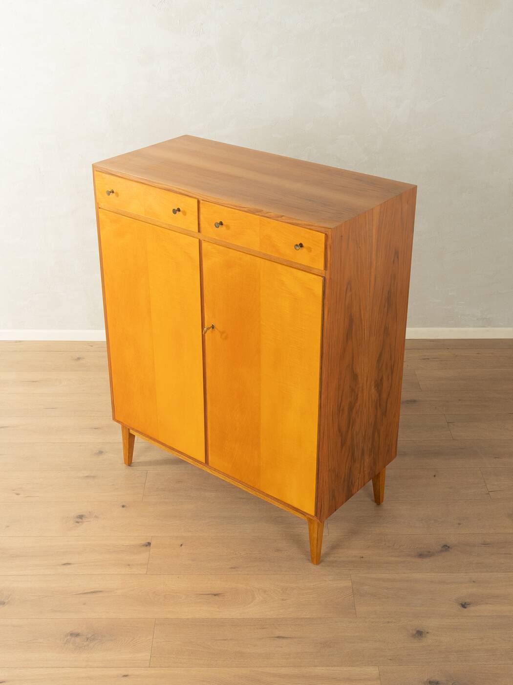 WK Möbel | Helmut Magg highboard, walnut and ash, 1950s