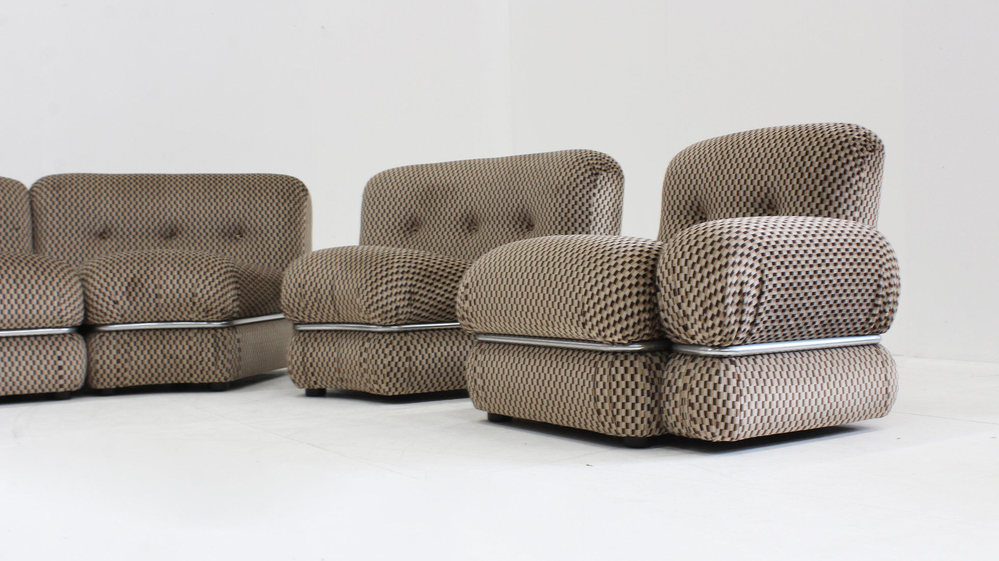 Canapé modulaire vintage Longuette par Co.im années 1970