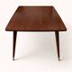 Vintage extendable table from the 1960s in formica with a Scandinavian rosewood effect.