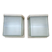 Paire d'appliques d'extérieur - Industriel, loft - Style Perzel - Années 1960