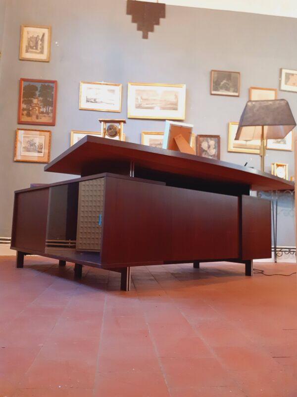 Bureau boomerang année 70