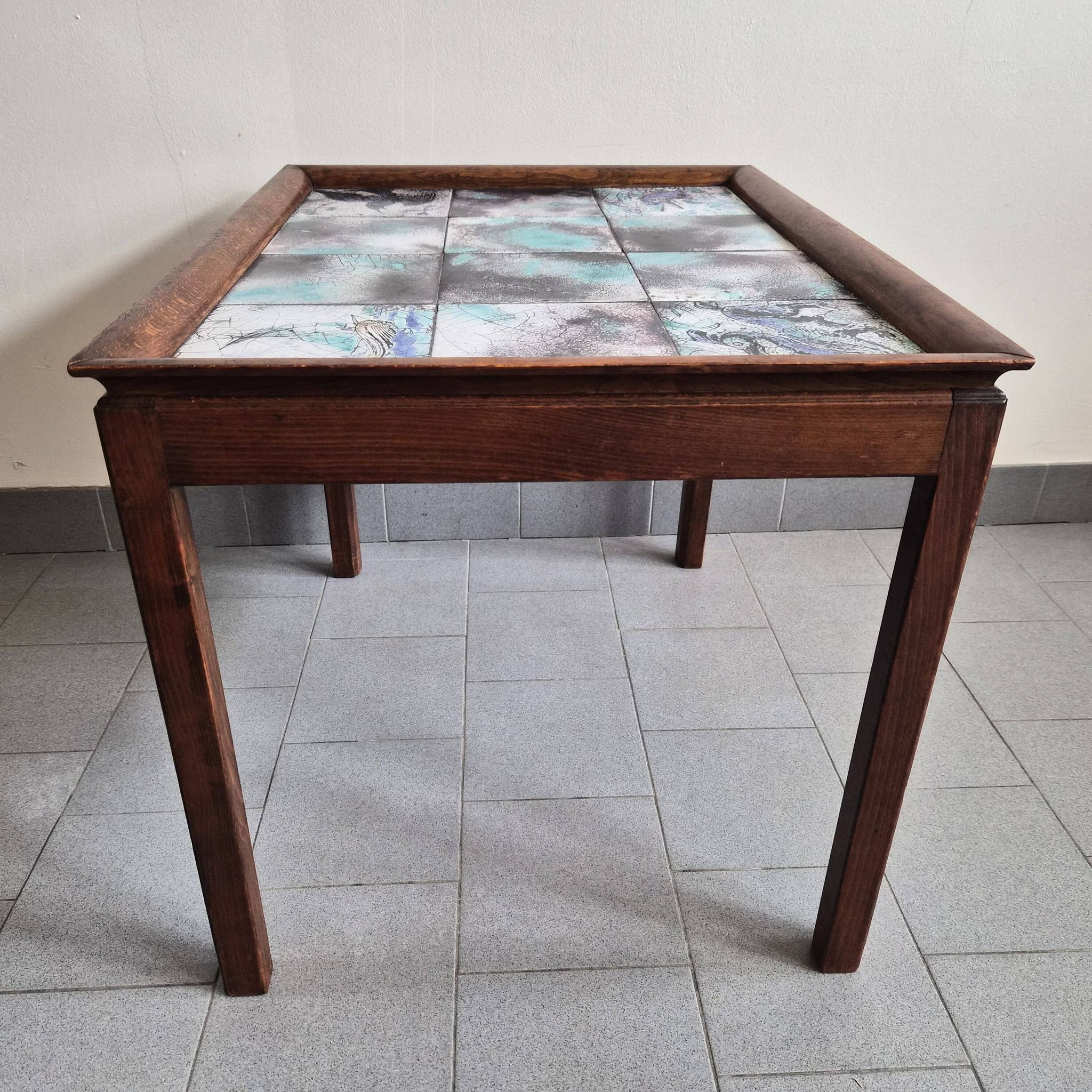 Table d'appoint scandinave de Frits Henningsen, 1940