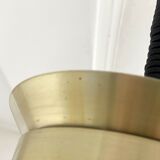 Vintage brass belid, sweden pendant, mid century hanging lamp