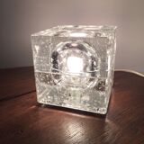 Lamp glass, cube cubosfera wila 1970