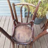 Trio of Baumann bistro chairs 1920