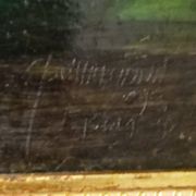 Horse racing table 19th century