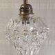 Globe ballad lamp in antique glass - mid 20th century