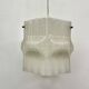 Mid-Century ice lucite pendant lamp , 1970s
