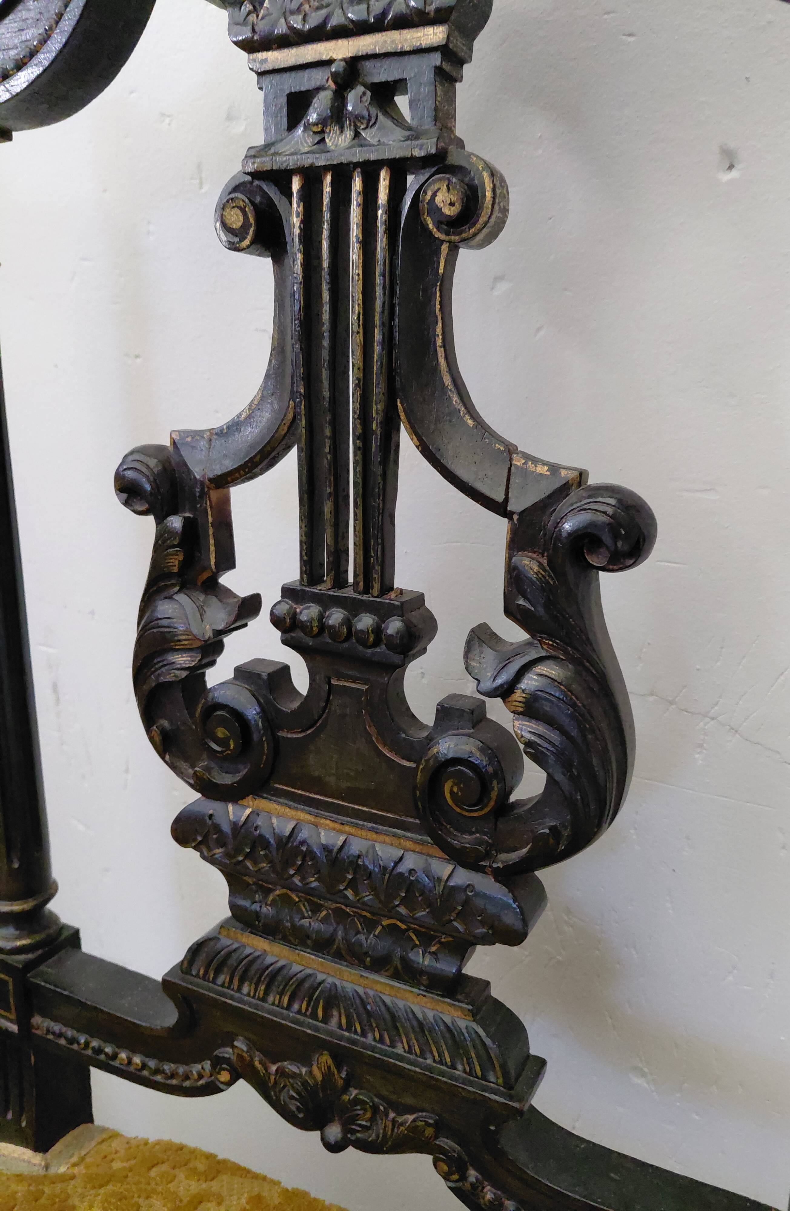 Pair of musical chairs, 19th century