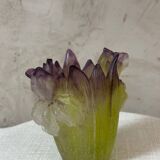 Vase pate de verre Daum