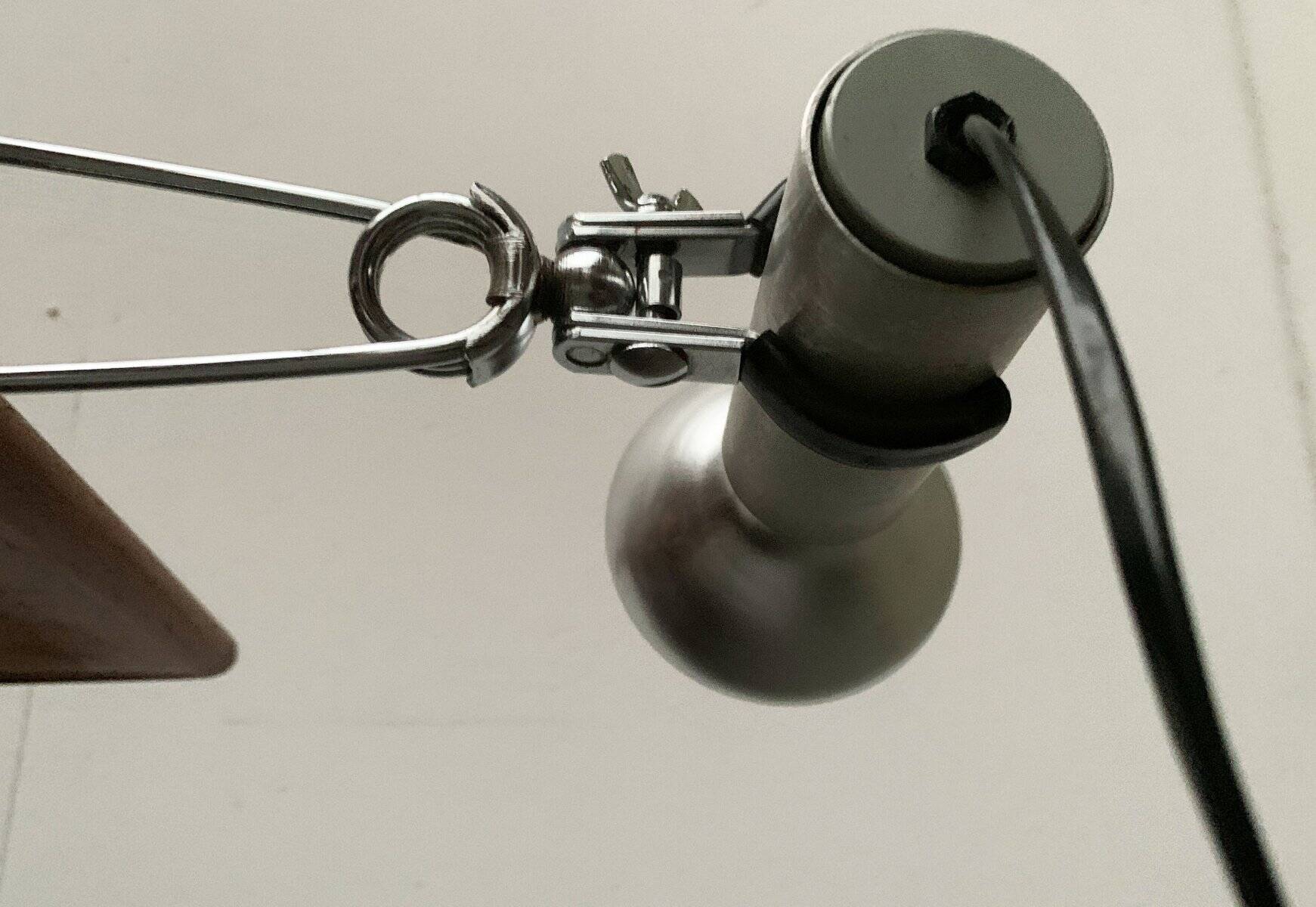 Mid-century minimalist shelf lamp by Swisslamps International