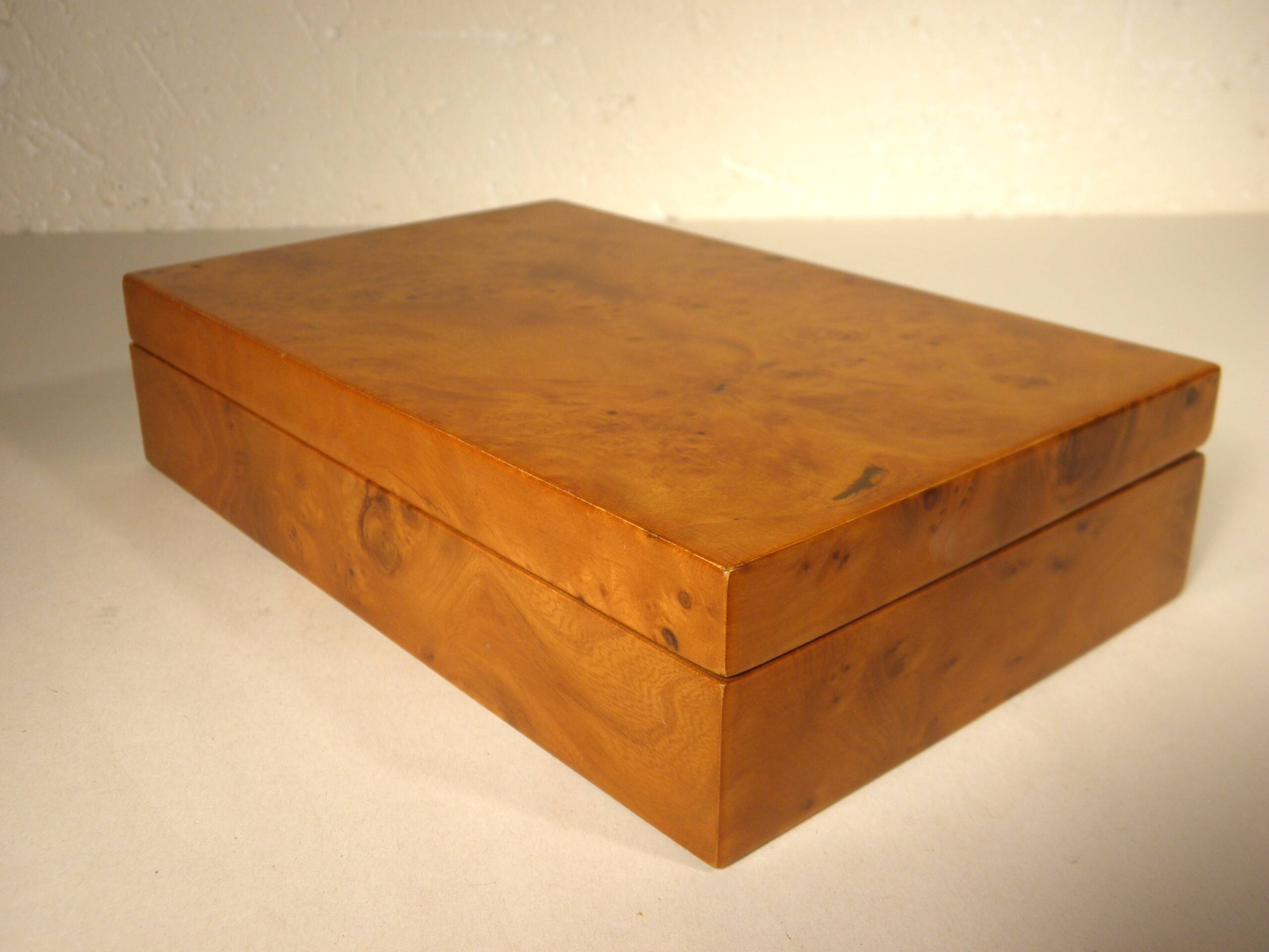Elm burl box 21 x 14