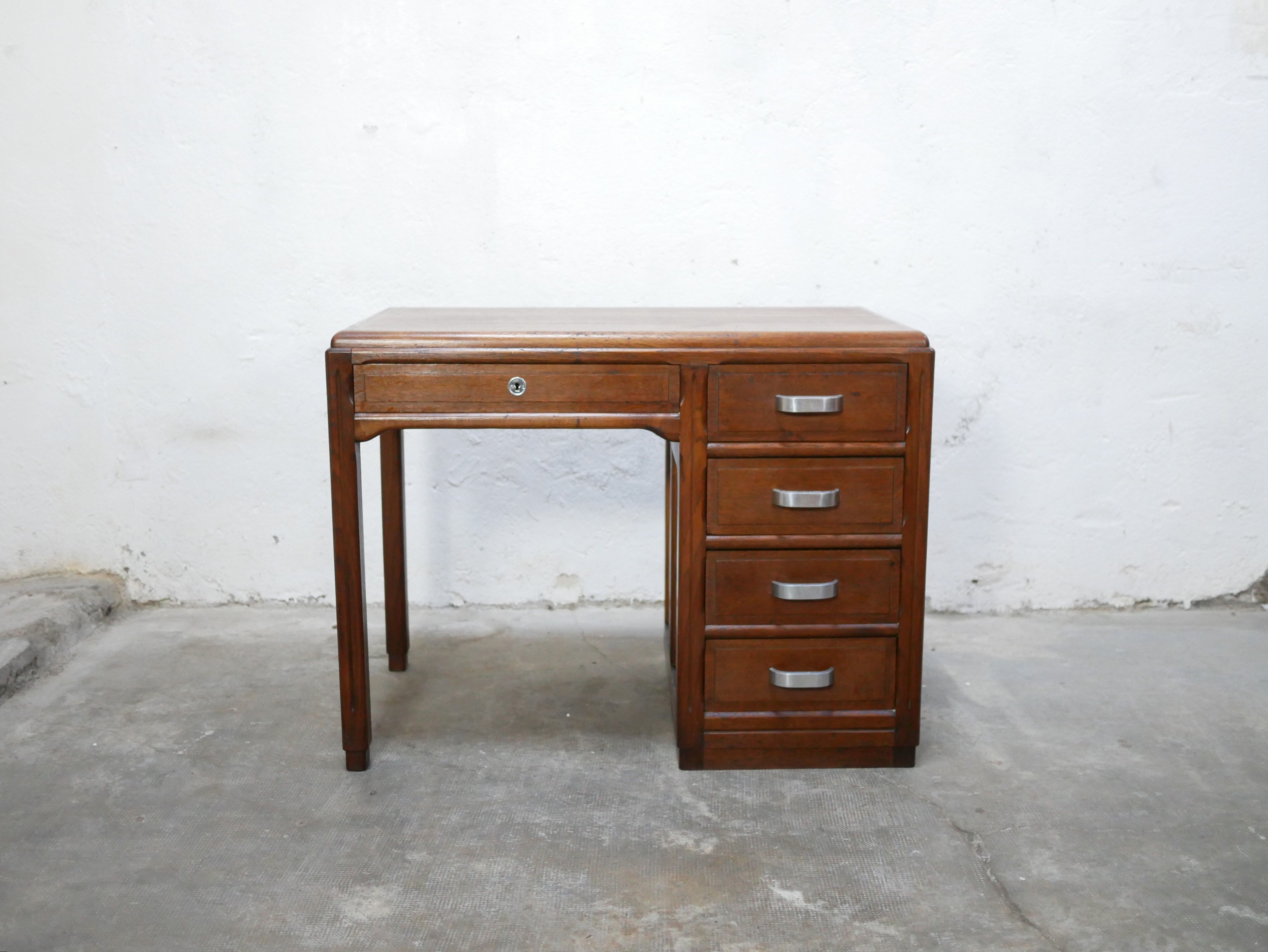 Vintage oak desk