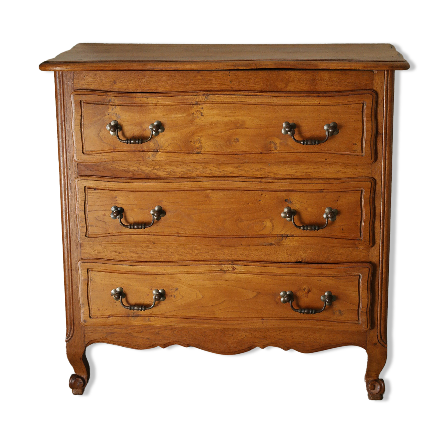 Commode campagnarde en chêne massif vintage