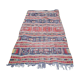 Hand-woven wool carpet 280x136 cm