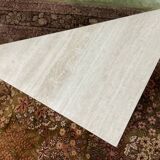 Travertine coffee table