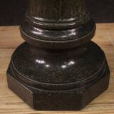 Italian twisted marble column from the 20th century