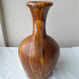 Signed ceramic vase